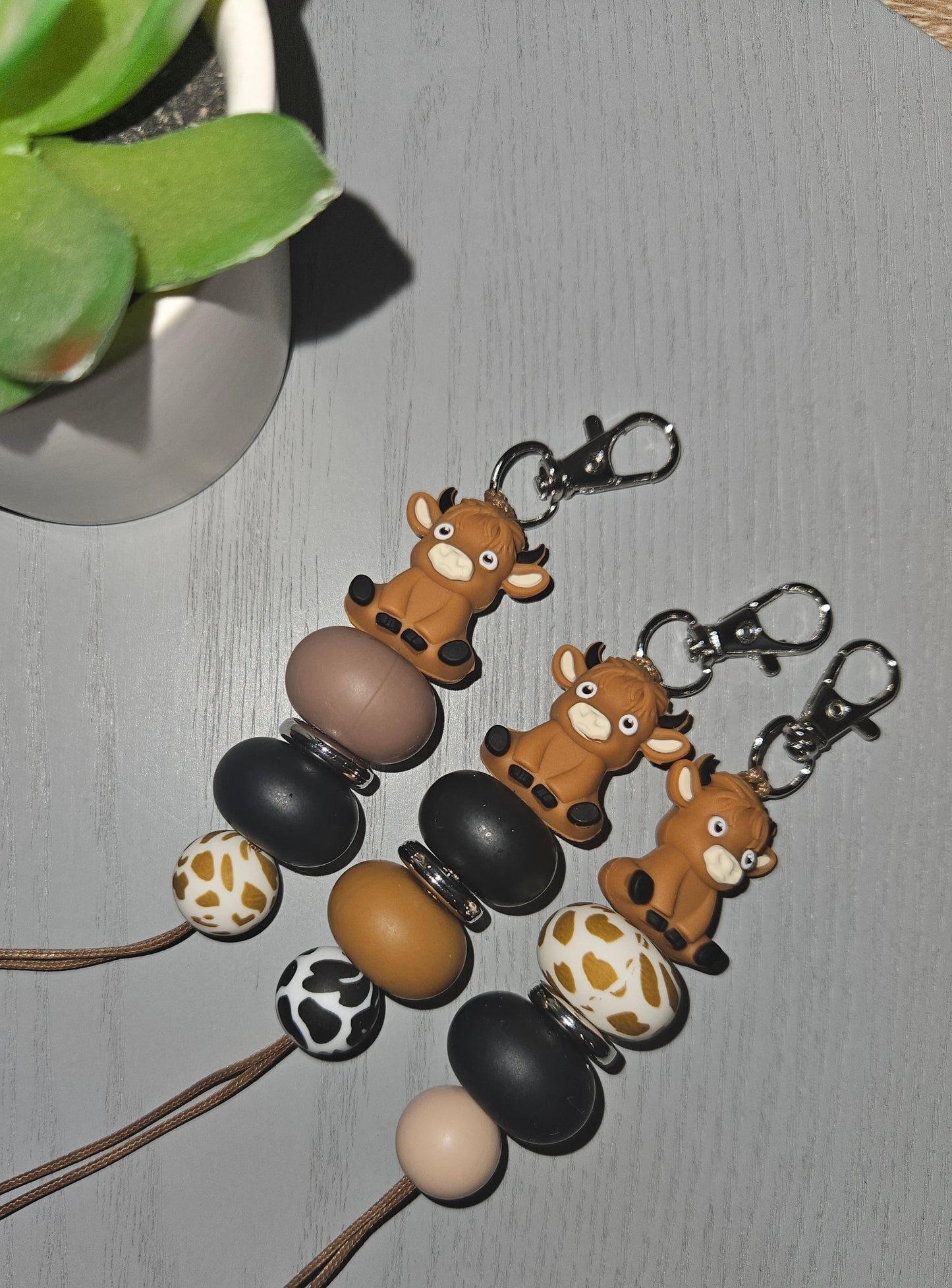 Hyland Cow Keyrings