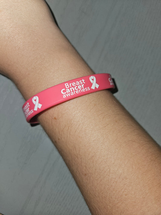 Breast Cancer Awareness Wrist Band
