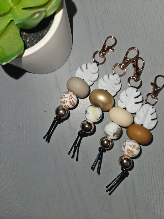 Fallen Leaves Keyring